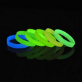 GOGO Glow-in-the-dark Silicone Wristbands, Rubber Bracelets, Party Favors